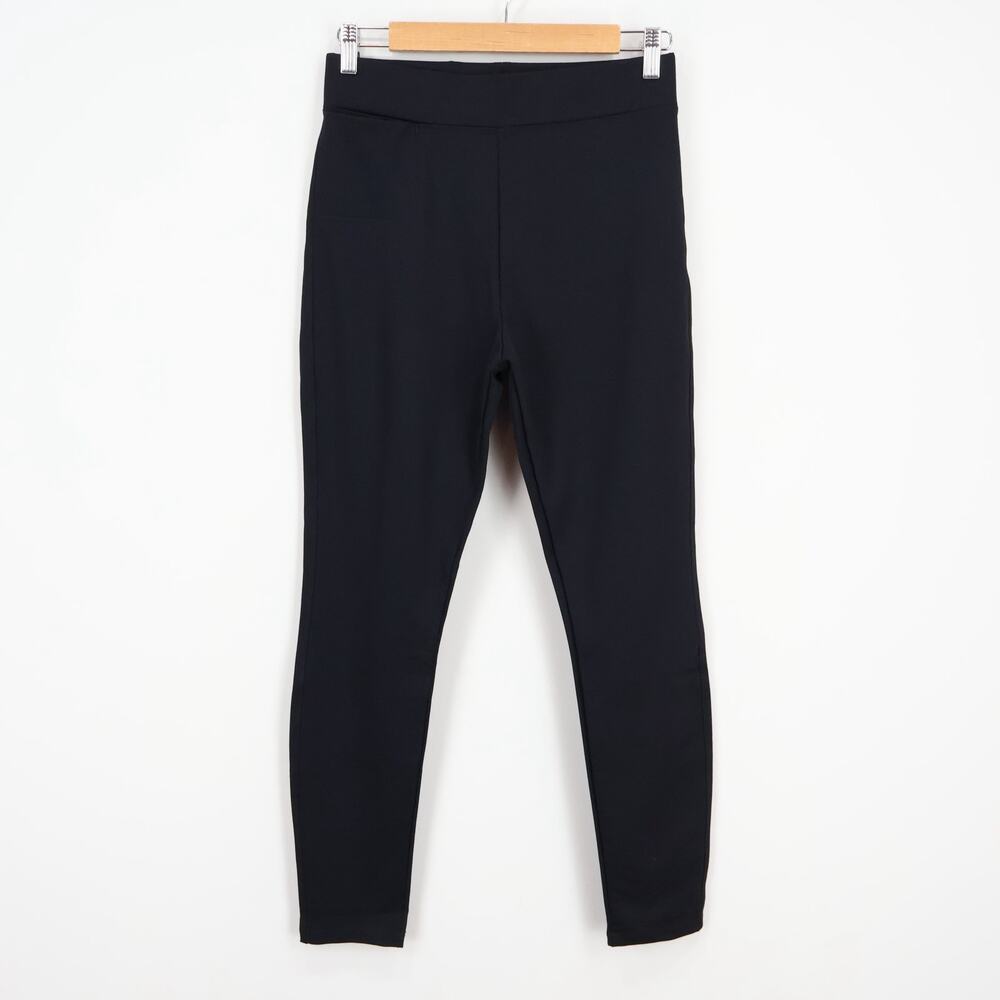 American Giant Womens High Rise Ponte Slim Pant Black Size 8 NWOT